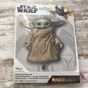 STAR Wars Baby Yoda Balloon 26 in.